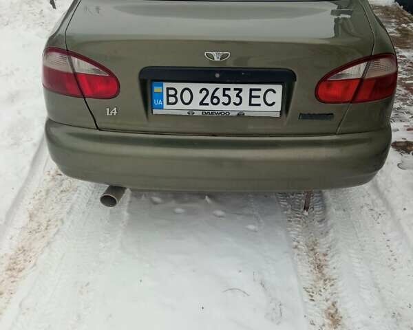 Зелений ЗАЗ Ланос, об'ємом двигуна 1.39 л та пробігом 171 тис. км за 1900 $, фото 1 на Automoto.ua