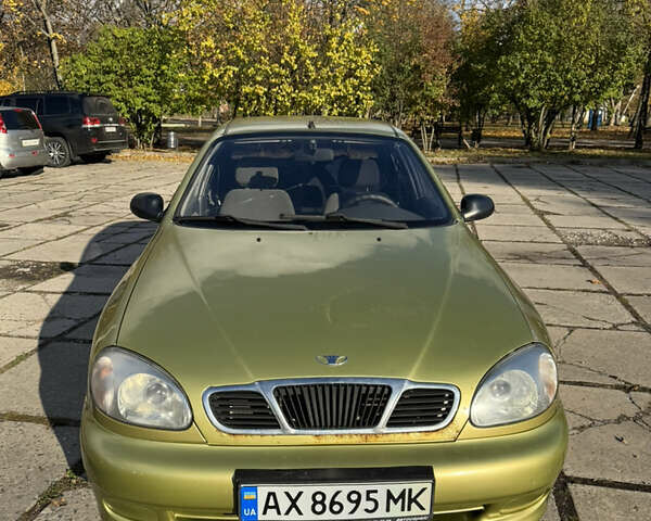 Зеленый ЗАЗ Ланос, объемом двигателя 1.3 л и пробегом 280 тыс. км за 2100 $, фото 1 на Automoto.ua
