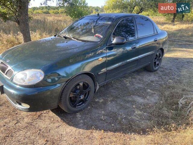 Зеленый ЗАЗ Ланос, объемом двигателя 1.39 л и пробегом 220 тыс. км за 1700 $, фото 8 на Automoto.ua