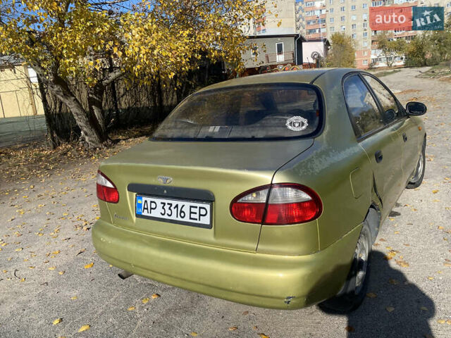 Зелений ЗАЗ Ланос, об'ємом двигуна 1.5 л та пробігом 211 тис. км за 1300 $, фото 7 на Automoto.ua