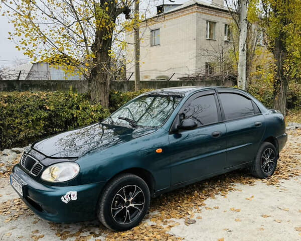 Зеленый ЗАЗ Ланос, объемом двигателя 1.39 л и пробегом 240 тыс. км за 1850 $, фото 3 на Automoto.ua