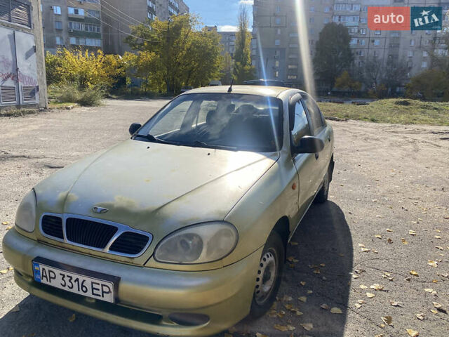 Зелений ЗАЗ Ланос, об'ємом двигуна 1.5 л та пробігом 211 тис. км за 1300 $, фото 2 на Automoto.ua