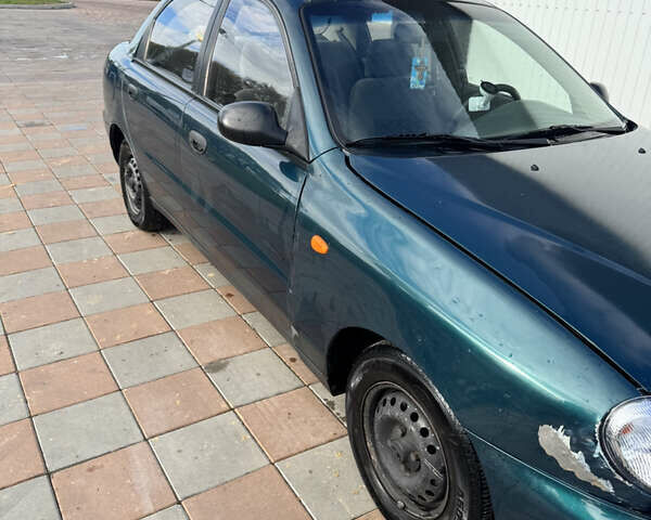 Зеленый ЗАЗ Ланос, объемом двигателя 1.39 л и пробегом 208 тыс. км за 1500 $, фото 2 на Automoto.ua
