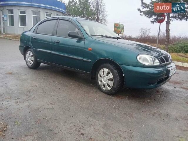 Зеленый ЗАЗ Ланос, объемом двигателя 1.5 л и пробегом 215 тыс. км за 1500 $, фото 5 на Automoto.ua