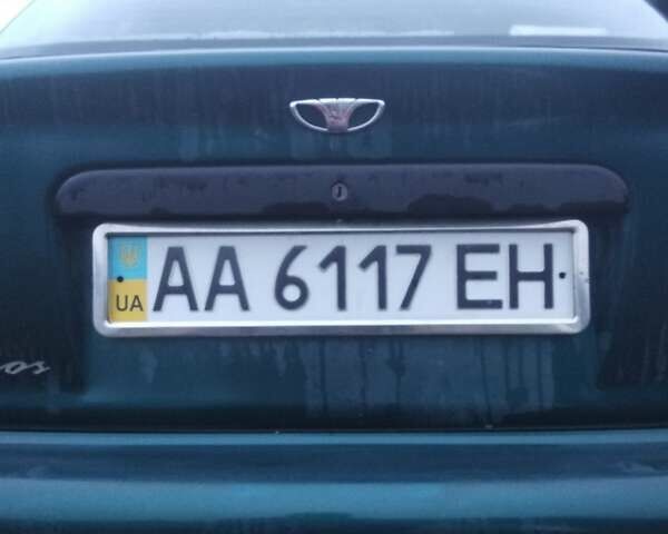 Зеленый ЗАЗ Ланос, объемом двигателя 1.4 л и пробегом 188 тыс. км за 1400 $, фото 2 на Automoto.ua