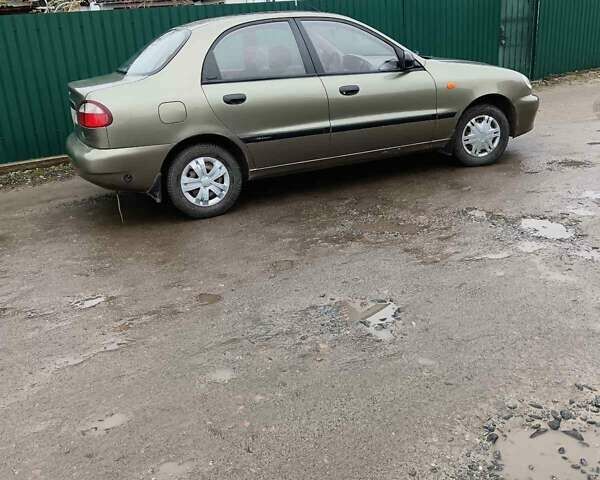 Зелений ЗАЗ Ланос, об'ємом двигуна 1.39 л та пробігом 111 тис. км за 2500 $, фото 1 на Automoto.ua