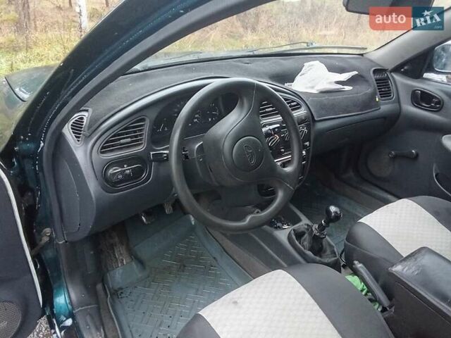 Зеленый ЗАЗ Ланос, объемом двигателя 1.5 л и пробегом 215 тыс. км за 1500 $, фото 7 на Automoto.ua