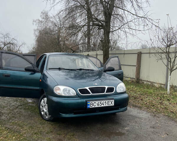 Зеленый ЗАЗ Ланос, объемом двигателя 1.5 л и пробегом 196 тыс. км за 1600 $, фото 3 на Automoto.ua