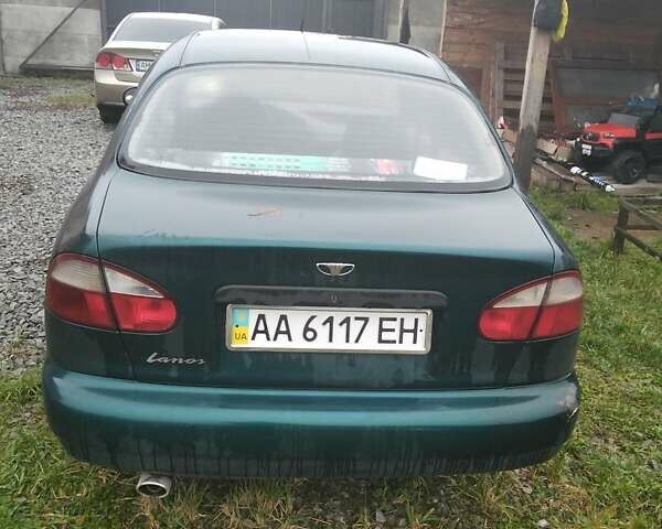 Зеленый ЗАЗ Ланос, объемом двигателя 1.4 л и пробегом 188 тыс. км за 1400 $, фото 10 на Automoto.ua