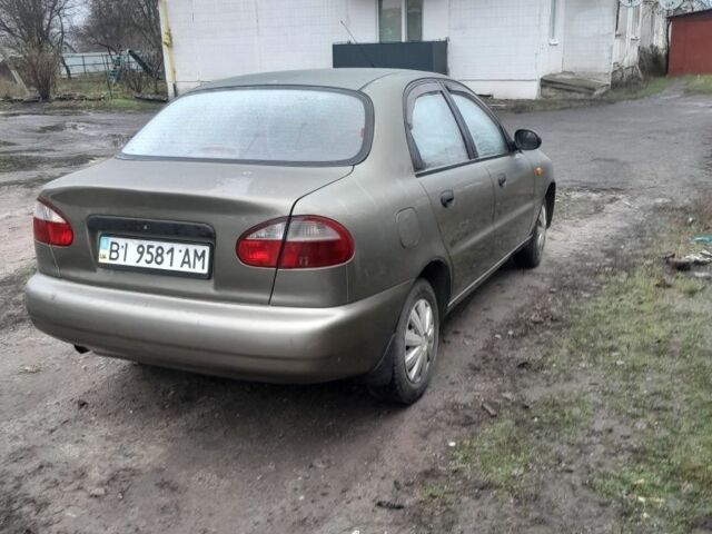 Зеленый ЗАЗ Ланос, объемом двигателя 1.3 л и пробегом 109 тыс. км за 2000 $, фото 3 на Automoto.ua