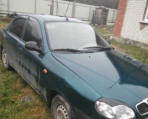 Зеленый ЗАЗ Ланос, объемом двигателя 1.4 л и пробегом 188 тыс. км за 1400 $, фото 6 на Automoto.ua