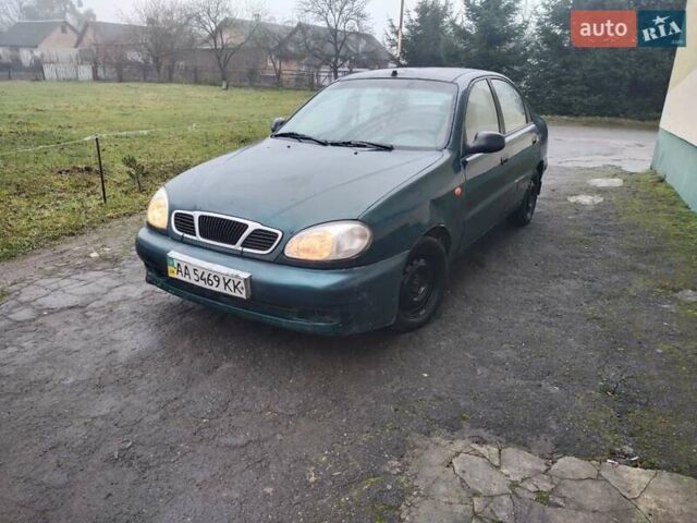 Зеленый ЗАЗ Ланос, объемом двигателя 1.6 л и пробегом 500 тыс. км за 650 $, фото 6 на Automoto.ua