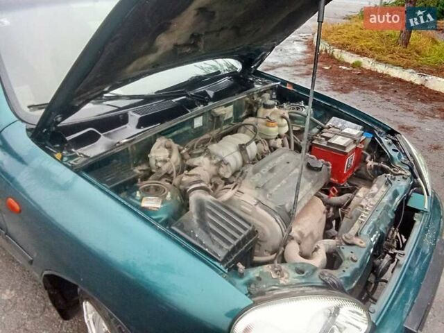 Зеленый ЗАЗ Ланос, объемом двигателя 1.5 л и пробегом 215 тыс. км за 1500 $, фото 10 на Automoto.ua