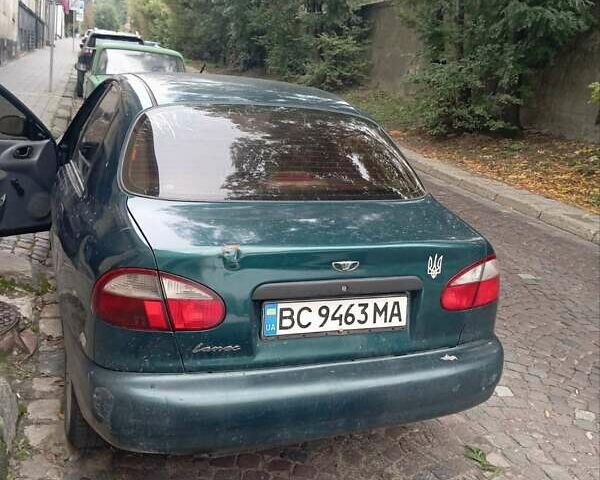 Зеленый ЗАЗ Ланос, объемом двигателя 1.5 л и пробегом 250 тыс. км за 1000 $, фото 7 на Automoto.ua