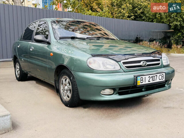 Зеленый ЗАЗ Ланос, объемом двигателя 1.5 л и пробегом 82 тыс. км за 3450 $, фото 6 на Automoto.ua