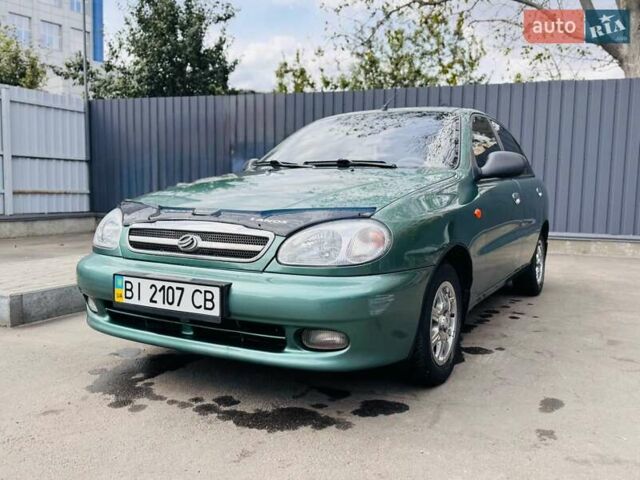 Зеленый ЗАЗ Ланос, объемом двигателя 1.5 л и пробегом 82 тыс. км за 3450 $, фото 2 на Automoto.ua