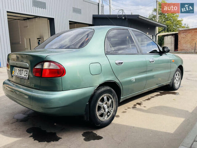 Зеленый ЗАЗ Ланос, объемом двигателя 1.5 л и пробегом 82 тыс. км за 3450 $, фото 11 на Automoto.ua