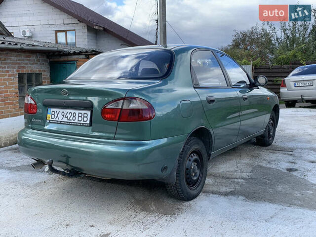 Зеленый ЗАЗ Ланос, объемом двигателя 1.5 л и пробегом 87 тыс. км за 2999 $, фото 5 на Automoto.ua