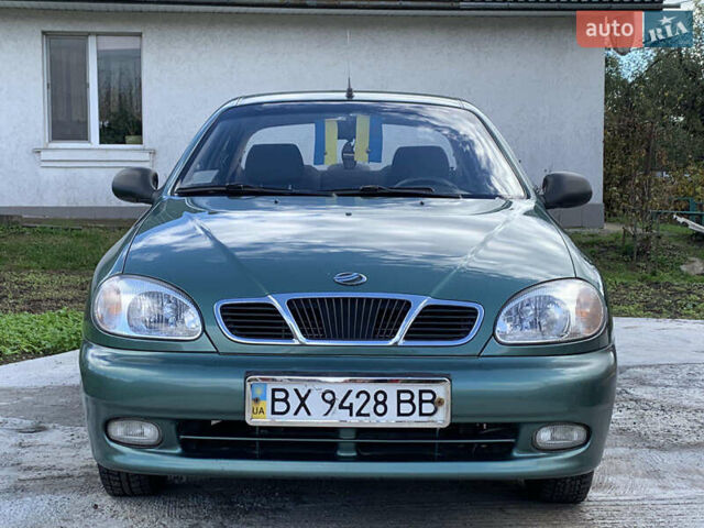 Зеленый ЗАЗ Ланос, объемом двигателя 1.5 л и пробегом 87 тыс. км за 2999 $, фото 1 на Automoto.ua