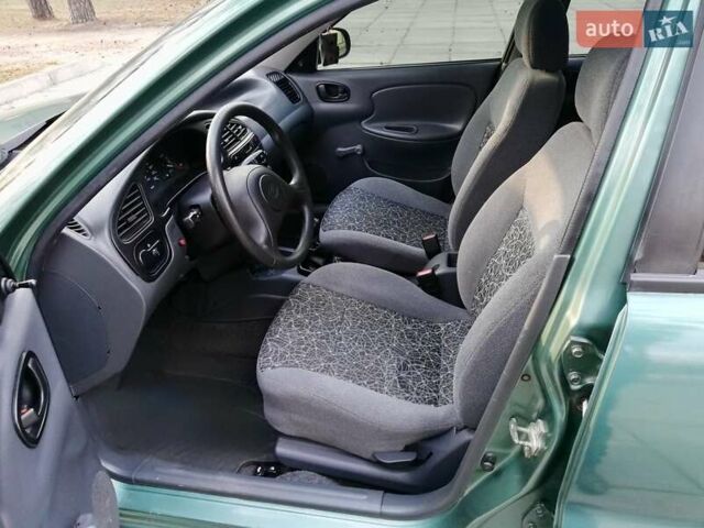 Зеленый ЗАЗ Ланос, объемом двигателя 1.5 л и пробегом 82 тыс. км за 3450 $, фото 15 на Automoto.ua
