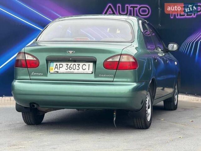 Зеленый ЗАЗ Ланос, объемом двигателя 1.5 л и пробегом 188 тыс. км за 3299 $, фото 6 на Automoto.ua