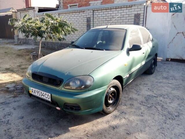 Зелений ЗАЗ Ланос, об'ємом двигуна 1.39 л та пробігом 130 тис. км за 2300 $, фото 1 на Automoto.ua
