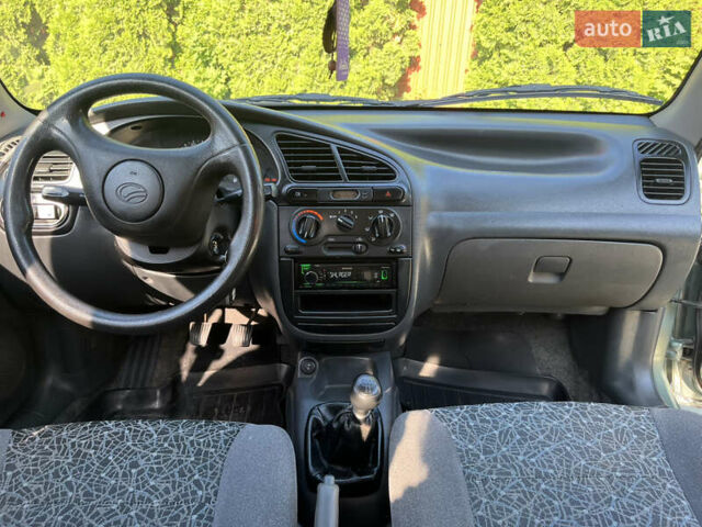 Зеленый ЗАЗ Ланос, объемом двигателя 1.6 л и пробегом 192 тыс. км за 2750 $, фото 2 на Automoto.ua