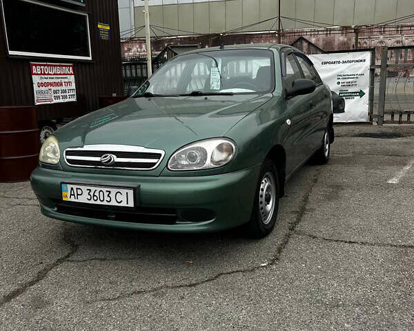 Зеленый ЗАЗ Ланос, объемом двигателя 1.5 л и пробегом 188 тыс. км за 3000 $, фото 2 на Automoto.ua