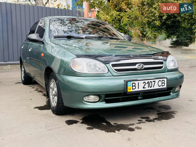 Зеленый ЗАЗ Ланос, объемом двигателя 1.5 л и пробегом 82 тыс. км за 3450 $, фото 5 на Automoto.ua