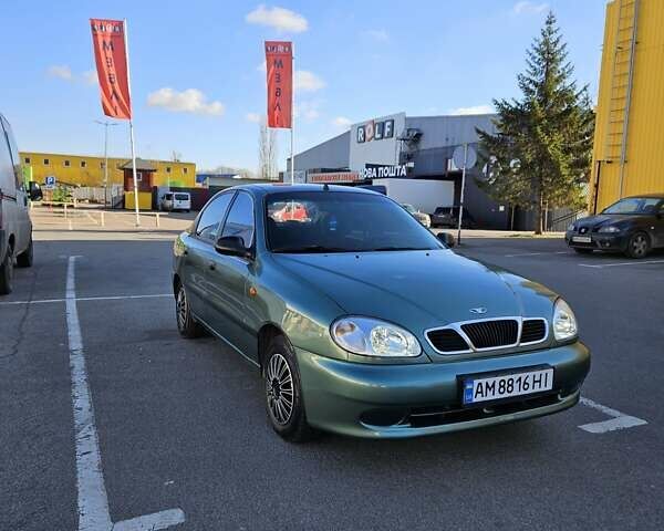 Зеленый ЗАЗ Ланос, объемом двигателя 1.5 л и пробегом 145 тыс. км за 2400 $, фото 9 на Automoto.ua