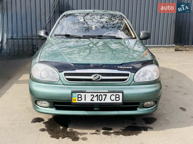 Зеленый ЗАЗ Ланос, объемом двигателя 1.5 л и пробегом 82 тыс. км за 3450 $, фото 4 на Automoto.ua