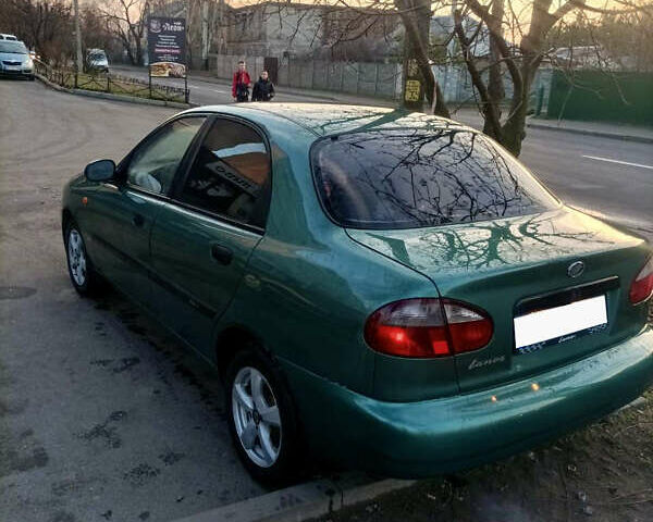 Зелений ЗАЗ Ланос, об'ємом двигуна 1.6 л та пробігом 210 тис. км за 1999 $, фото 9 на Automoto.ua