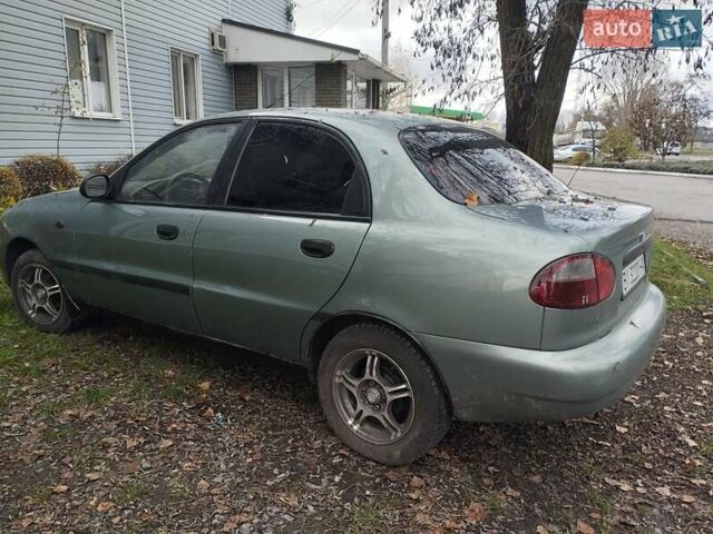 Зелений ЗАЗ Ланос, об'ємом двигуна 1.5 л та пробігом 100 тис. км за 2950 $, фото 2 на Automoto.ua