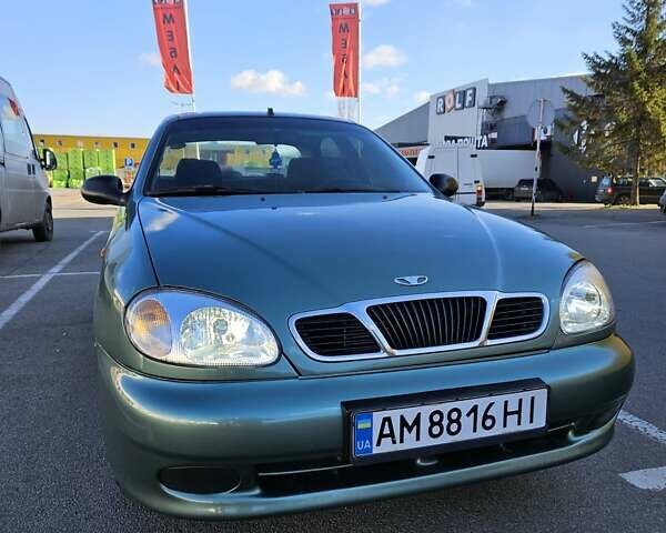 Зеленый ЗАЗ Ланос, объемом двигателя 1.5 л и пробегом 145 тыс. км за 2400 $, фото 4 на Automoto.ua