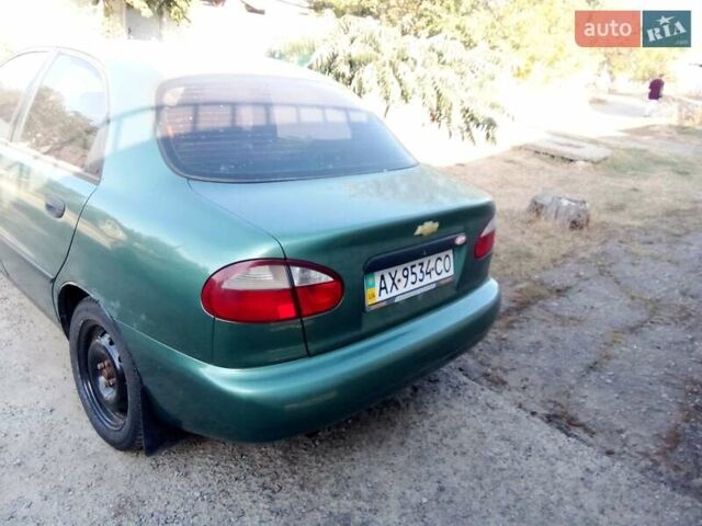 Зелений ЗАЗ Ланос, об'ємом двигуна 1.39 л та пробігом 130 тис. км за 2300 $, фото 2 на Automoto.ua