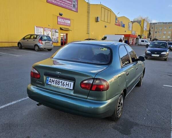 Зеленый ЗАЗ Ланос, объемом двигателя 1.5 л и пробегом 145 тыс. км за 2400 $, фото 8 на Automoto.ua