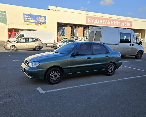 Зеленый ЗАЗ Ланос, объемом двигателя 1.5 л и пробегом 145 тыс. км за 2400 $, фото 1 на Automoto.ua