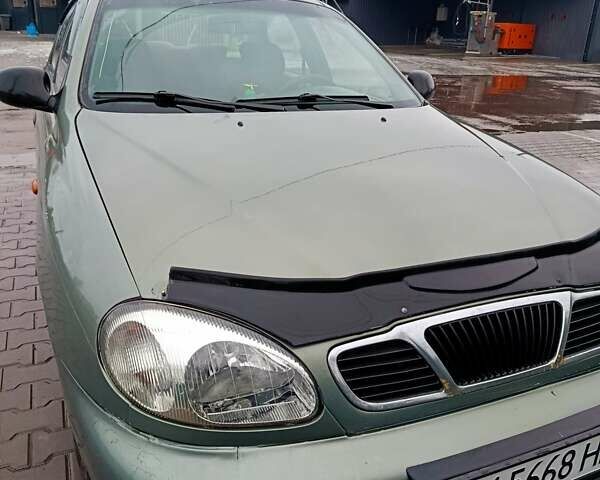 Зеленый ЗАЗ Ланос, объемом двигателя 1.5 л и пробегом 235 тыс. км за 2300 $, фото 1 на Automoto.ua