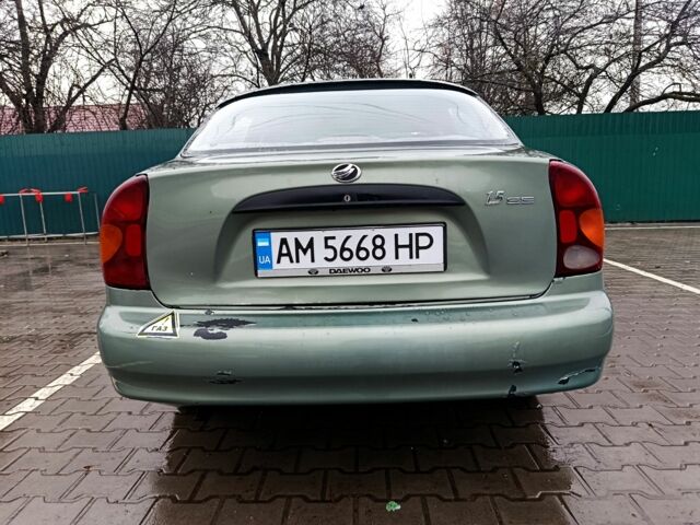 Зеленый ЗАЗ Ланос, объемом двигателя 1.5 л и пробегом 235 тыс. км за 2300 $, фото 6 на Automoto.ua