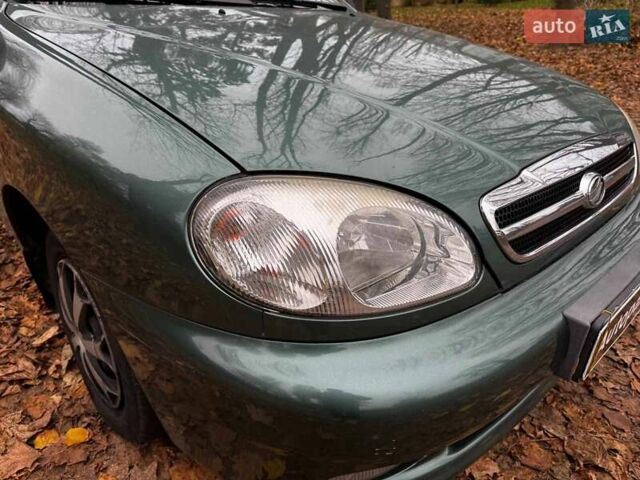 Зеленый ЗАЗ Ланос, объемом двигателя 1.5 л и пробегом 130 тыс. км за 3190 $, фото 3 на Automoto.ua