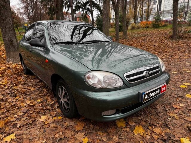 Зеленый ЗАЗ Ланос, объемом двигателя 1.5 л и пробегом 130 тыс. км за 3190 $, фото 2 на Automoto.ua