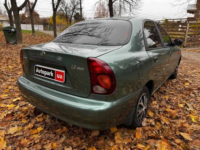 Зеленый ЗАЗ Ланос, объемом двигателя 1.5 л и пробегом 130 тыс. км за 3190 $, фото 5 на Automoto.ua