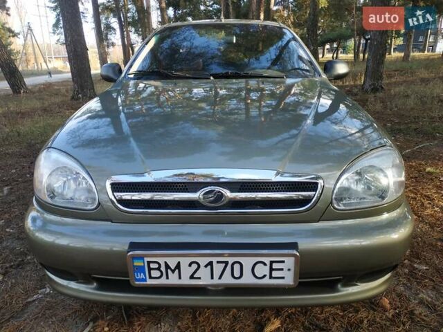 Зеленый ЗАЗ Ланос, объемом двигателя 1.5 л и пробегом 151 тыс. км за 2900 $, фото 1 на Automoto.ua