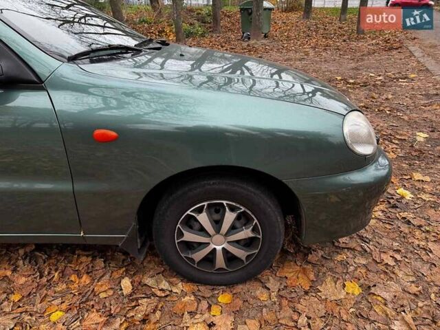 Зеленый ЗАЗ Ланос, объемом двигателя 1.5 л и пробегом 130 тыс. км за 3190 $, фото 4 на Automoto.ua