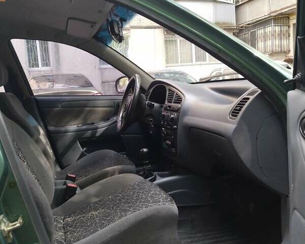 Зеленый ЗАЗ Ланос, объемом двигателя 1.5 л и пробегом 147 тыс. км за 3500 $, фото 5 на Automoto.ua