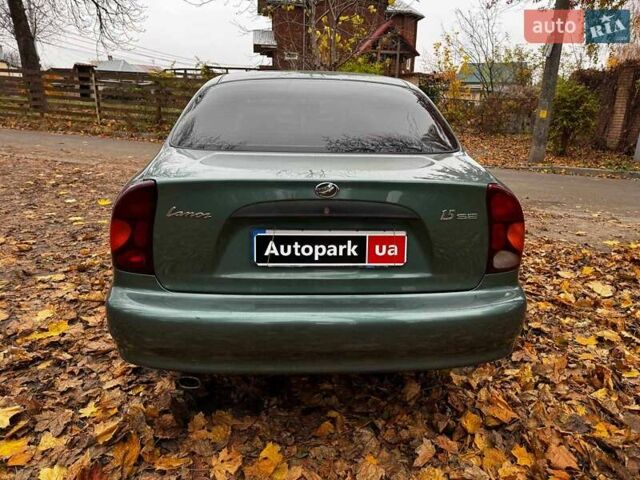 Зеленый ЗАЗ Ланос, объемом двигателя 1.5 л и пробегом 130 тыс. км за 3190 $, фото 6 на Automoto.ua
