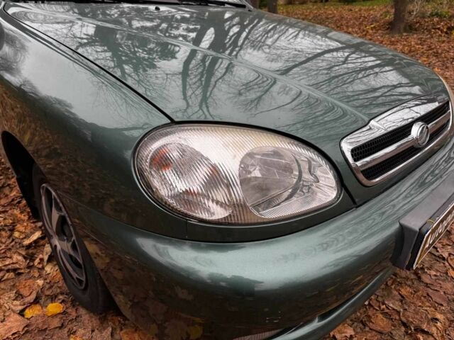 Зеленый ЗАЗ Ланос, объемом двигателя 1.5 л и пробегом 130 тыс. км за 3190 $, фото 3 на Automoto.ua