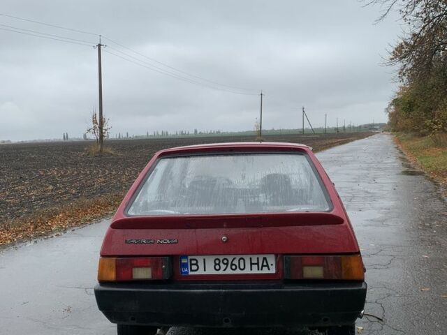 Красный ЗАЗ Нова, объемом двигателя 1.1 л и пробегом 142 тыс. км за 479 $, фото 4 на Automoto.ua