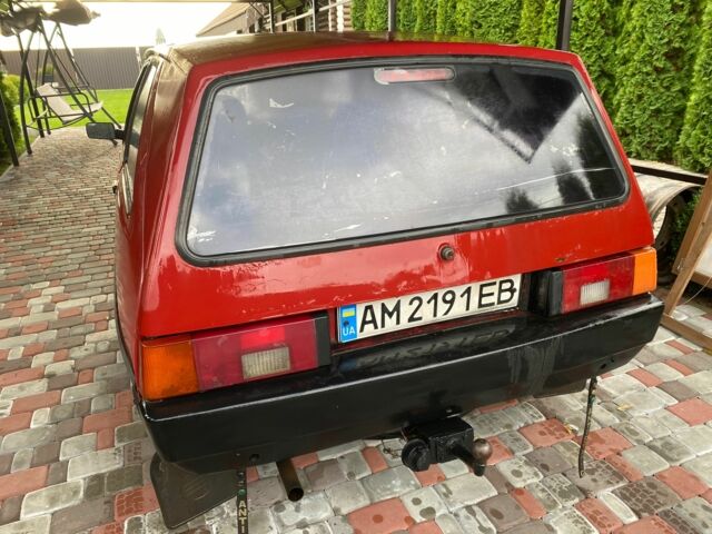 Червоний ЗАЗ Нова, об'ємом двигуна 1.2 л та пробігом 100 тис. км за 600 $, фото 2 на Automoto.ua