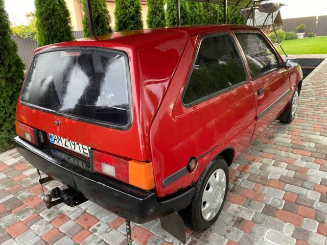 Червоний ЗАЗ Нова, об'ємом двигуна 1.2 л та пробігом 100 тис. км за 600 $, фото 4 на Automoto.ua